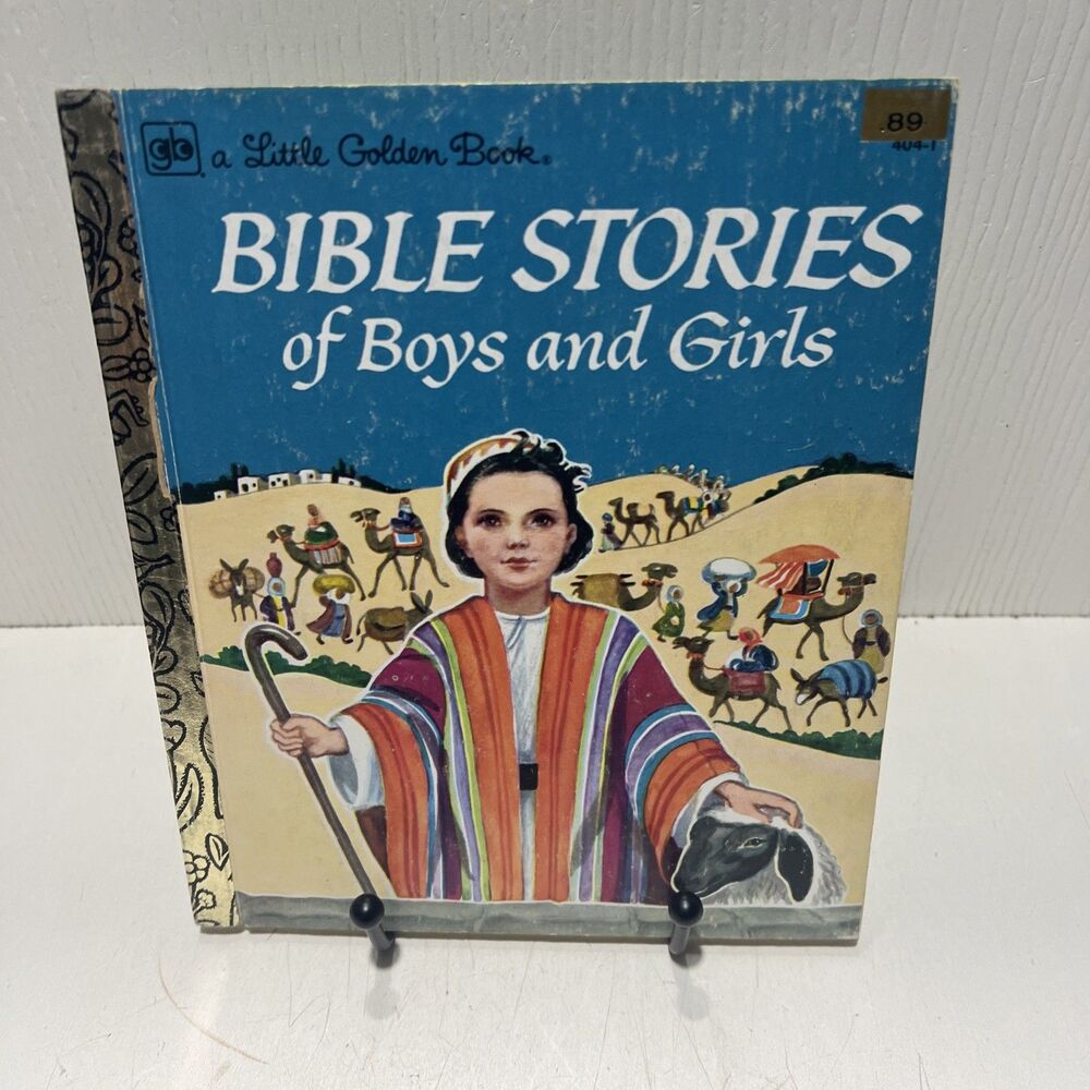 Bible Stories of Boys and Girls ︱a Little Golden Book︱1980︱Vintage Book